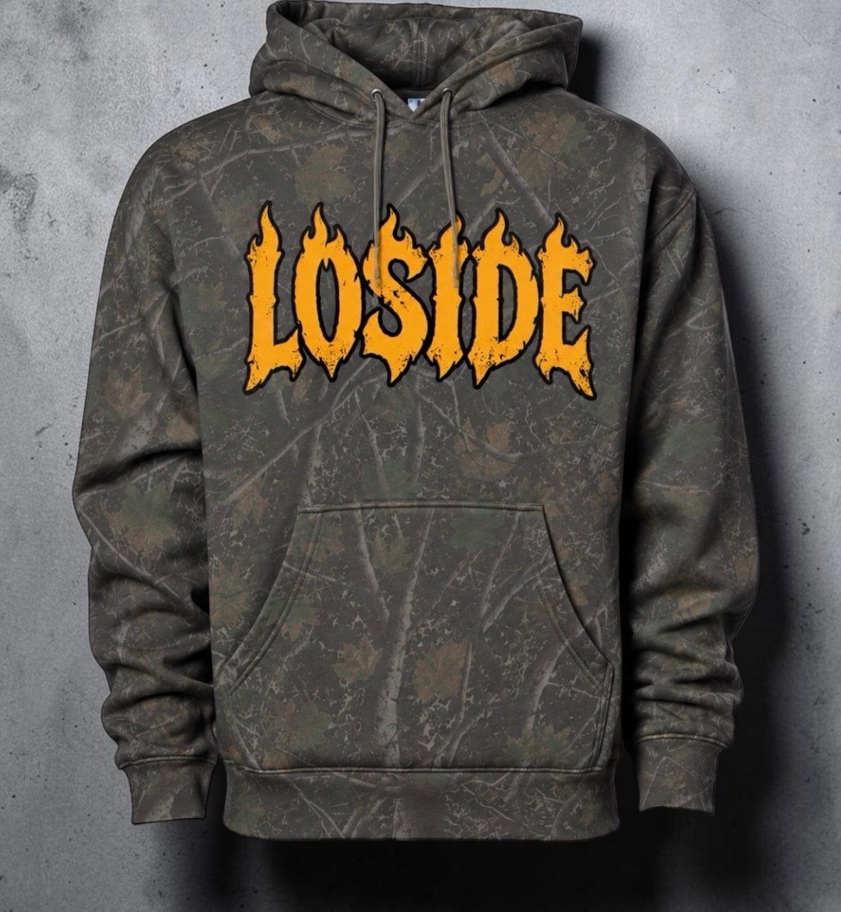Camo heavy weight hoodie