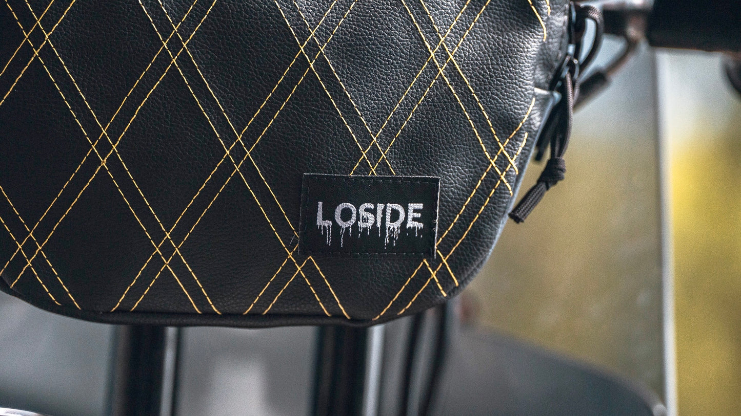 LoSide Bar Bag (Black / Gold)