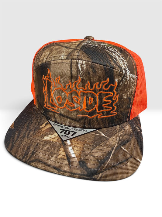 Hat Loside Camo Flame