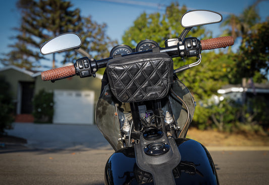 Bar Bag Diamond Leather