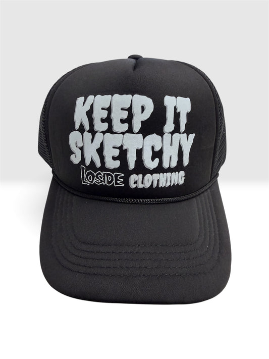 Hat Keep It Sketchy Trucker